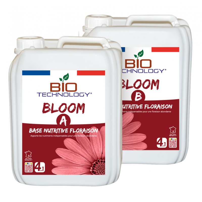 LIQUID BLOOM A+B- Fertilizantes y abonos de floración- Bio Technology-