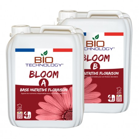 LIQUID BLOOM A+B- Fertilizantes y abonos de floración- Bio Technology-
