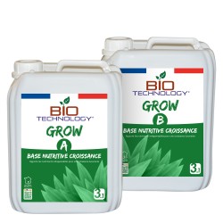 Liquid Grow A+B - Fertilizante y abono de crecimiento- Bio Technology-