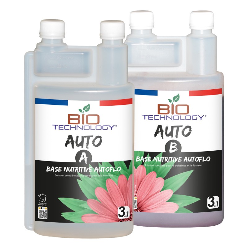 Liquid Autoflo A+B- Fertilizante para autoflorecientes y para la cultura de interior