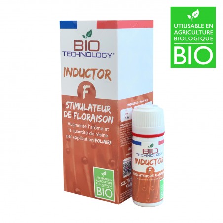 BIO TECHNOLOGY® OFFICIEL - INDUCTOR F - Engrais et additifs complets pour la culture indoor