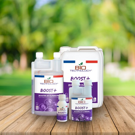 BIO TECHNOLOGY® OFFICIEL - Boost + - Engrais et additifs complets pour la culture indoor