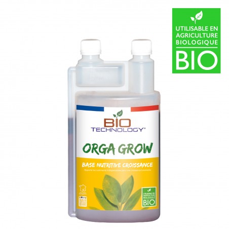 ORGANIC GROW- Abono orgànico NPK de crecimiento- Bio Technology