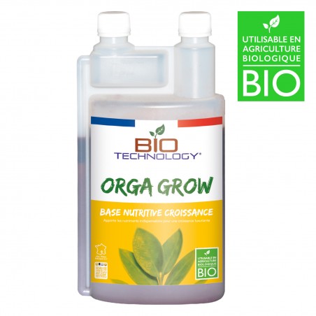 ORGANIC GROW- Abono orgànico NPK de crecimiento- Bio Technology