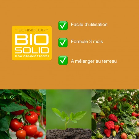 Nutrisoil 3 - Base nutritive Croissance et Floraison (formule 3 mois d'engraissage, à mélanger au terreau)