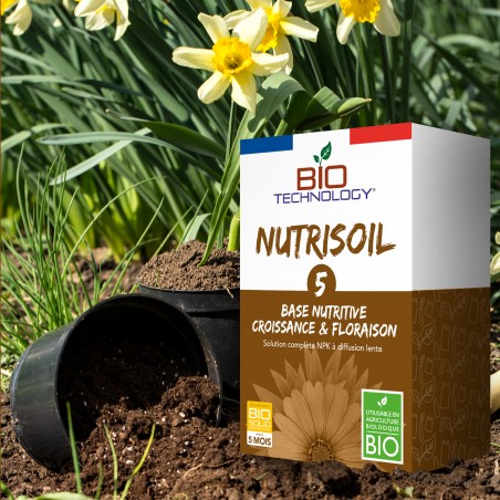 Nutrisoil 5 - Base nutritive Croissance et Floraison (formule 5 mois d'engraissage)