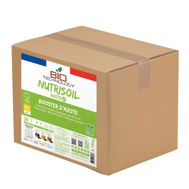 NUTRISOIL AZOTE+ – Booster azote croissance terre coco