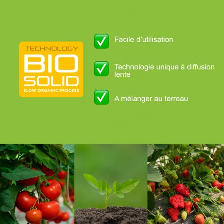 BIOSOLID N10 MIX- Fertilizante booster de Nitrógeno- Bio Technology