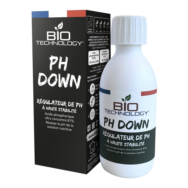 PH DOWN - Régulateur de pH - Bio technology