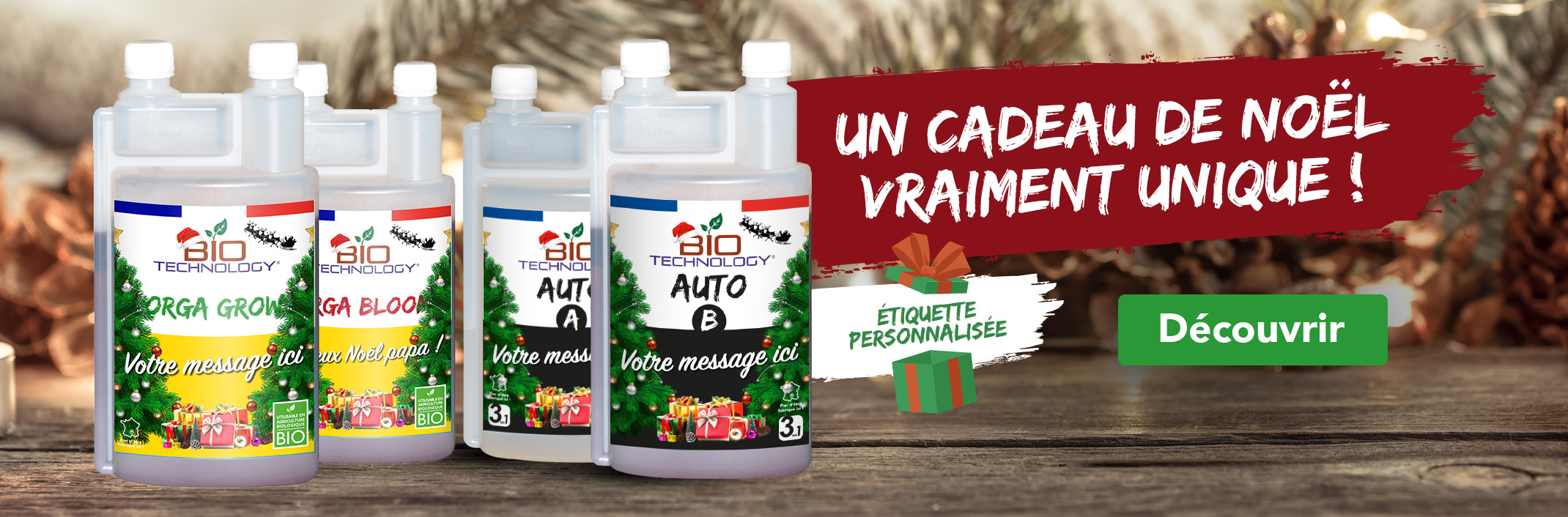 Etiquettes personnalisées